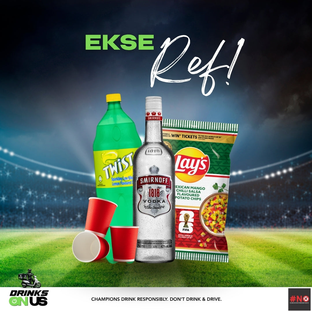 Ekse Ref! Vodka Match-Day Combo