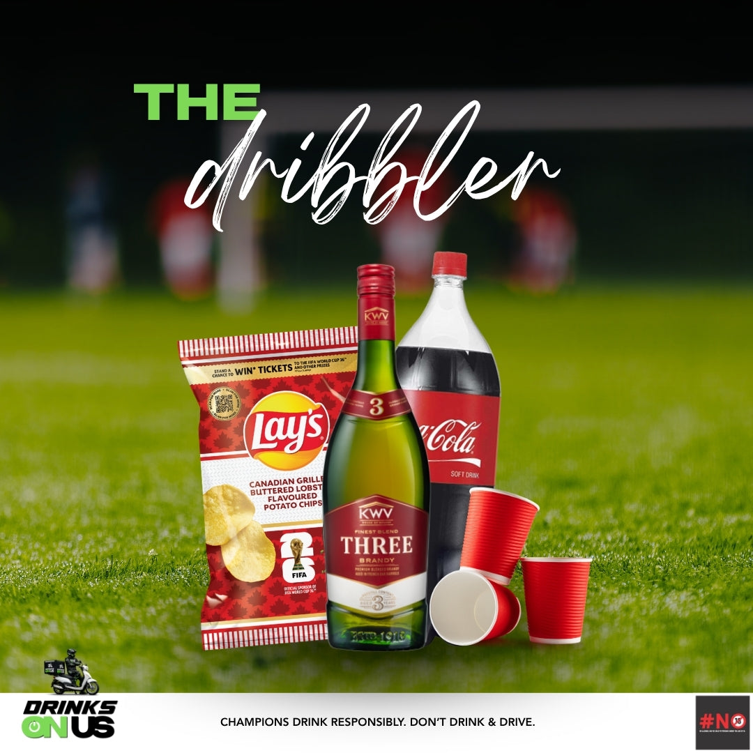 The Dribbler KWV Three Year Brandy Combo