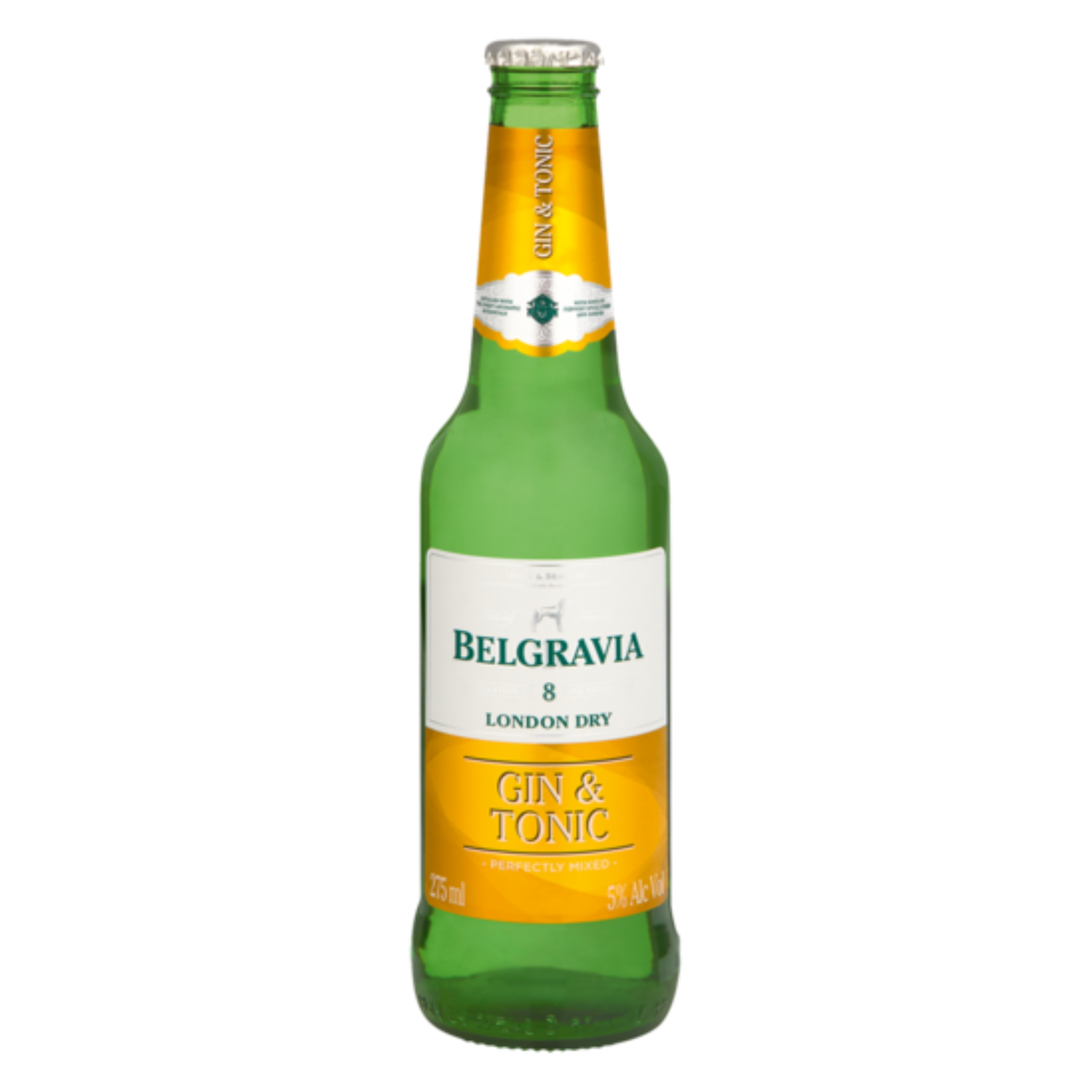 Belgravia Gin and Tonic 6 x275 ml Bottle