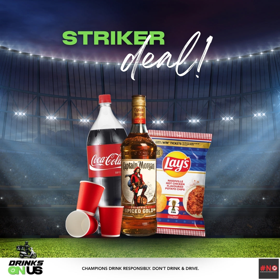 Striker Deal Captain Morgan Combo Pack